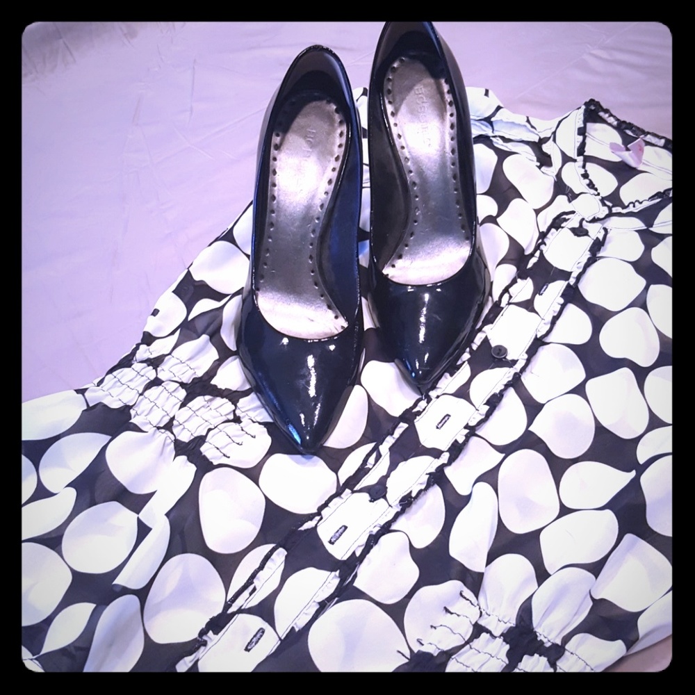 Black stilettos